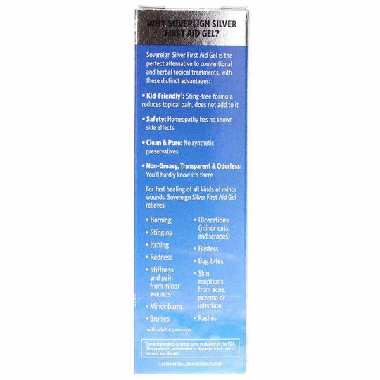 Silver First Aid Gel, SVS